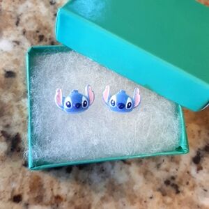 Blue Character Earrings